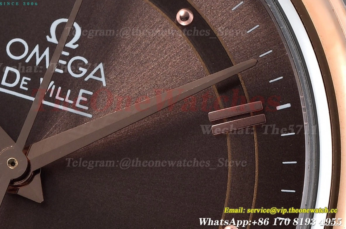 Brown MY8215 SS RG De GDF Ville 32.7mm Ladies Dial Prestige 1229
